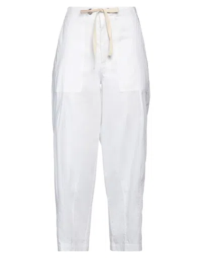 Semicouture Pants In White