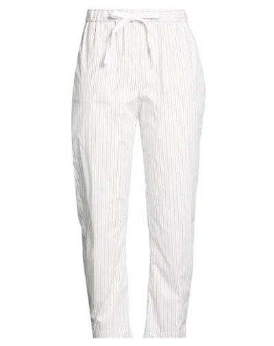Semicouture Woman Pants White Size 6 Cotton, Polyamide, Elastane