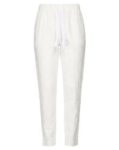 Semicouture Woman Pants White Size 6 Cotton, Polyester