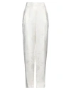 Semicouture Woman Pants White Size 6 Viscose In White