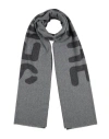 Semicouture Woman Scarf Grey Size - Wool, Polyamide