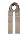 Semicouture Woman Scarf Sand Size - Wool, Polyamide In Beige