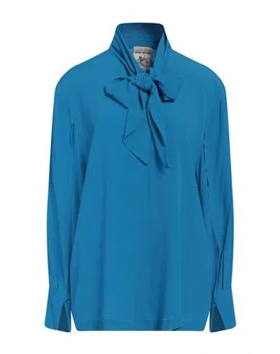 Semicouture Ina In Blu Reale