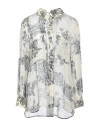 Semicouture Woman Shirt Cream Size 8 Viscose