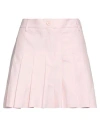 Semicouture Woman Shorts & Bermuda Shorts Light Pink Size 8 Cotton, Acetate, Polyester In Pink