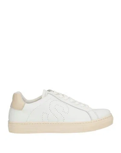 Semicouture Woman Sneakers White Size 6 Leather