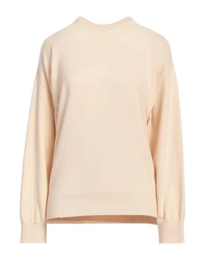 Semicouture Woman Sweater Beige Size S Virgin Wool, Cashmere