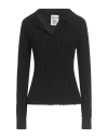 Semicouture Woman Sweater Black Size L Virgin Wool