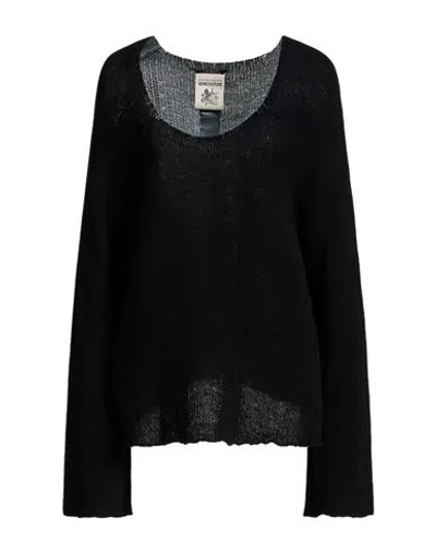 Semicouture Woman Sweater Black Size M Cashmere, Virgin Wool