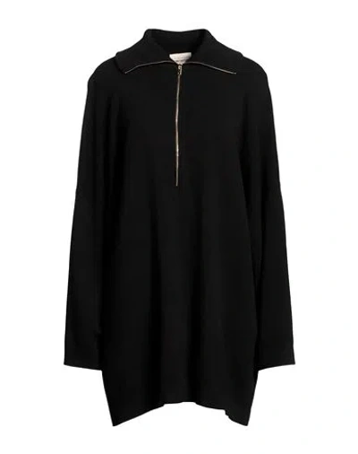 Semicouture Woman Sweater Black Size S Polyamide, Wool, Viscose, Cashmere