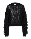 Semicouture Woman Sweater Black Size Xs Wool, Polyamide