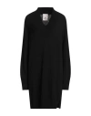 Semicouture Woman Sweater Black Size Xl Wool, Polyamide In Black