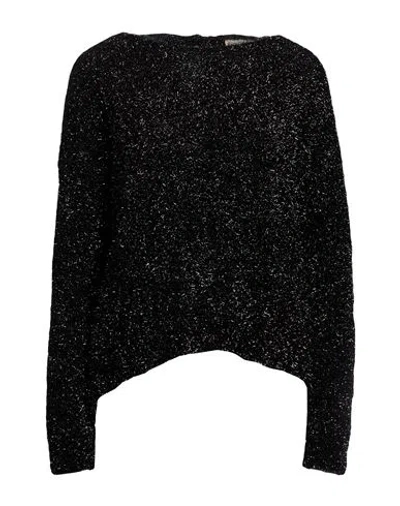 Semicouture Woman Sweater Black Size Xs Polyester, Polyamide