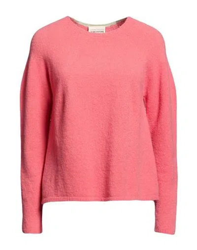 Semicouture Woman Sweater Coral Size Xs Virgin Wool, Polyamide, Cashmere, Elastane In Pink