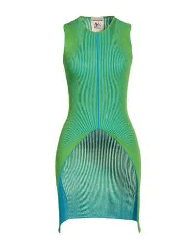 Semicouture Woman Sweater Green Size M Viscose, Polyamide