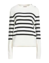 Semicouture Woman Sweater Ivory Size M Polyamide, Wool, Viscose, Cashmere, Virgin Wool