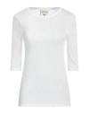 Semicouture Woman Sweater Ivory Size L Wool, Polyamide In White