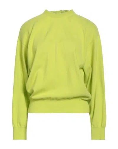 Semicouture Woman Sweater Light Green Size S Virgin Wool, Cashmere