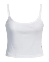 Semicouture Woman Top White Size M Modal, Cotton In White