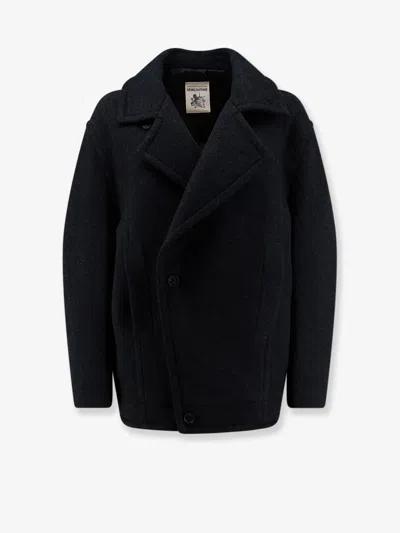 Semicouture Long-sleeved Coat In Gray
