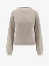 Semicouture Wool Sweater In Gray