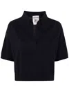 Semicouture Ambre Polo In Black  