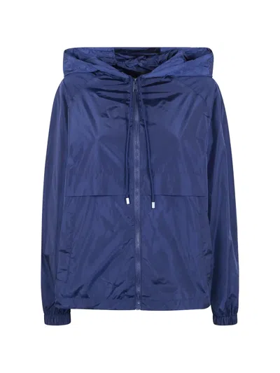 SEMICOUTURE ZIP-UP HOODED JACKET
