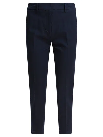 Semper Blue Elastane Trousers