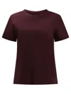 Semper Classic T-shirt In Burgundy