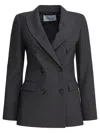 Semper Grey Elastane Jacket In Gray