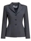 Semper Grey Elastane Jacket In Gray