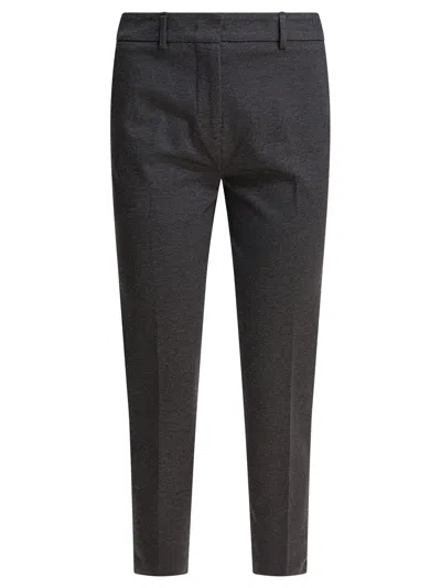 SEMPER SEMPER GREY ELASTANE TROUSERS