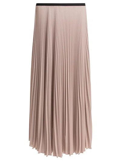 SEMPER SEMPER GREY POLYESTER SKIRT