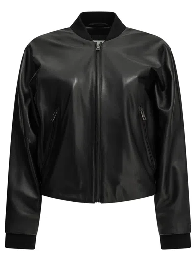 SEMPER SEMPER NAPPA LEATHER JACKET