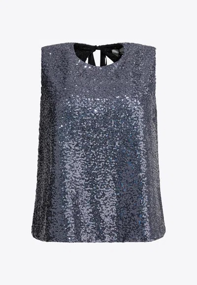 SEMPER SEQUIN-EMBELLISHED TOP