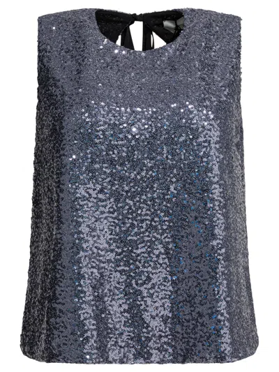 SEMPER SEMPER SEQUINED A-LINE TOP