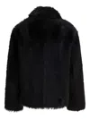 Semper Fur Coat Jackets And Coats Brown In Black
