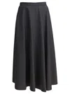 Semper Tailored Long Skirt In Gray