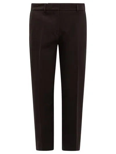 Semper Slim Fit Pants In Brown