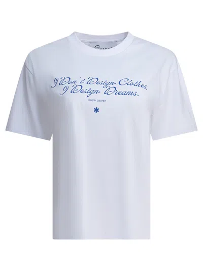 Semper Quote-print T-shirt In Metallic