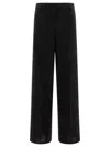 Semper Wide Fit Pants In Black