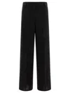 Semper Wide Fit Pants In Black