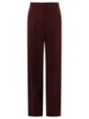 Semper Wide Leg Pants In Red