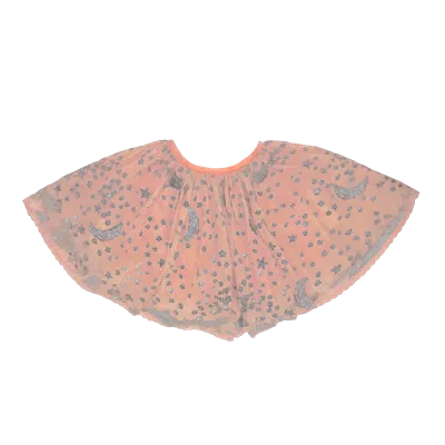 Semsem Kids' Blush Moon And Star Tutu In Cloud Grey
