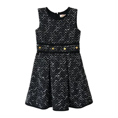 Semsem Kids' Sameera Dress In Ebony