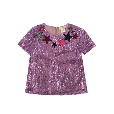 Semsem Kids' Lulu Top In Smoke Grey