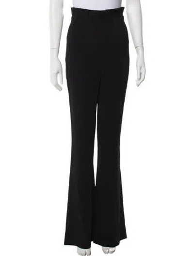Pre-owned Semsem Wide Leg Pants In Black