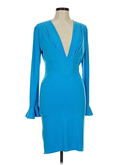 Pre-owned Sen Cocktail Dress In Blue