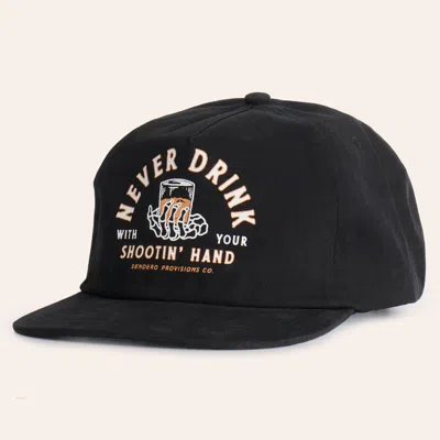 Sendero Provisions Co. Black Shootin Hand Cap