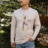 Sendero Provisions Co. Boot Scootin' Long Sleeve Tee In Sand